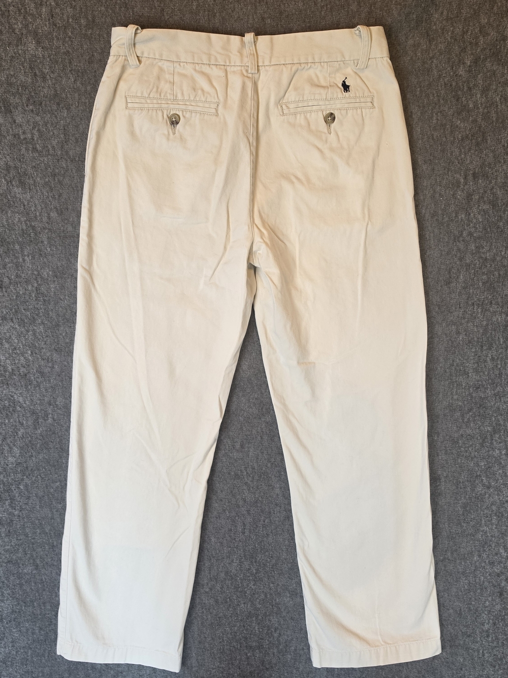Polo by Ralph Lauren Beige Boys Chino Pants 16 Preppy Classic Sporty Comfort - Picture 12 of 12